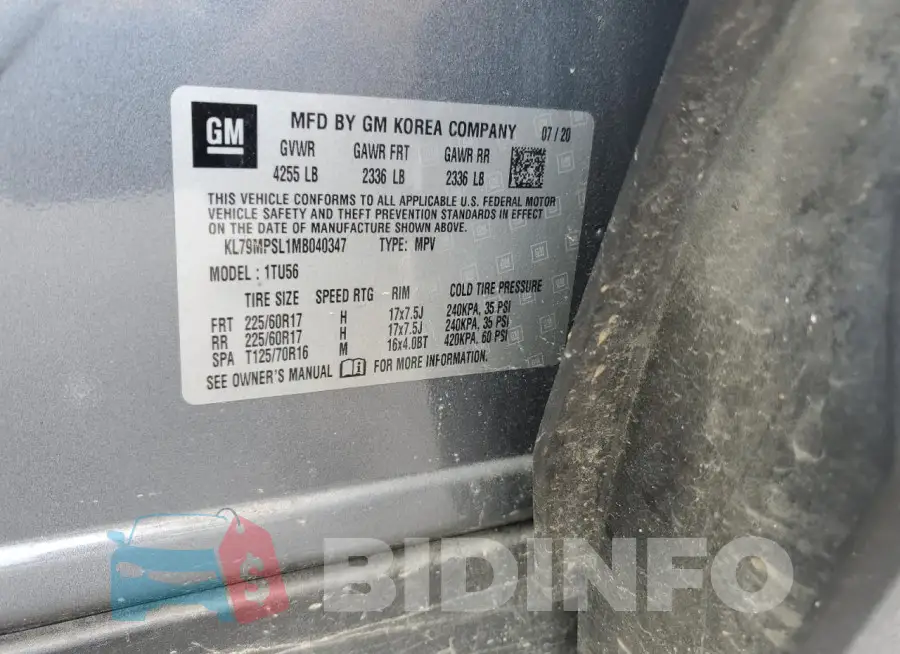 KL79MPSL1MB040347 Photo# 13