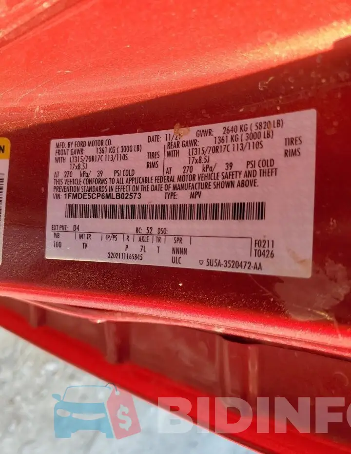 1FMDE5CP6MLB02573 Photo# 13