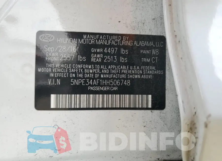 5NPE34AF1HH506748 Photo# 12