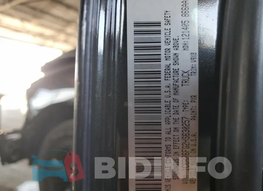 1C6RR6FG2HS630257 Photo# 13