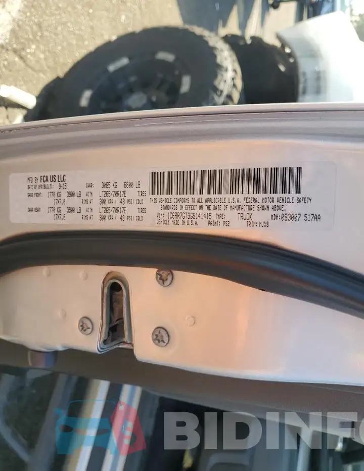 1C6RR7GT3GS141415 Photo# 12