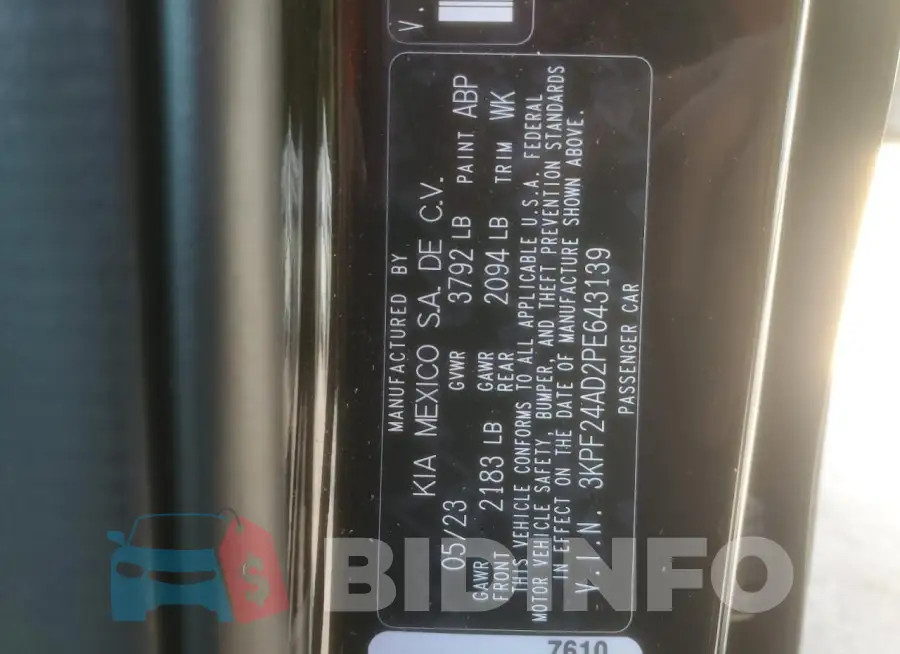 3KPF24AD2PE643139 Photo# 12