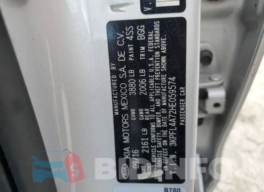 3KPFL4A72HE059574 Photo# 12