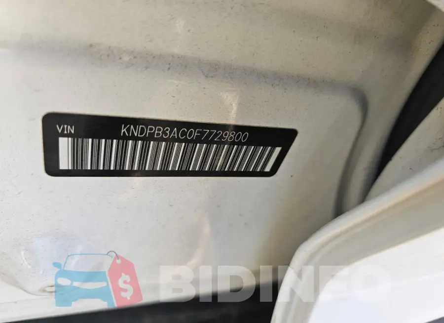 KNDPB3AC0F7729800 Photo# 10