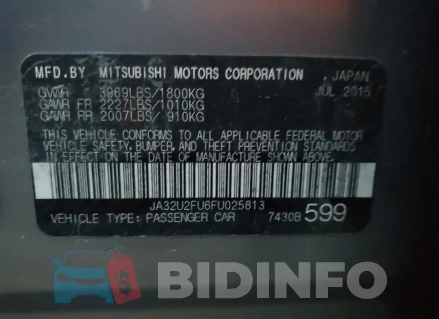 JA32U2FU6FU025813 Photo# 12