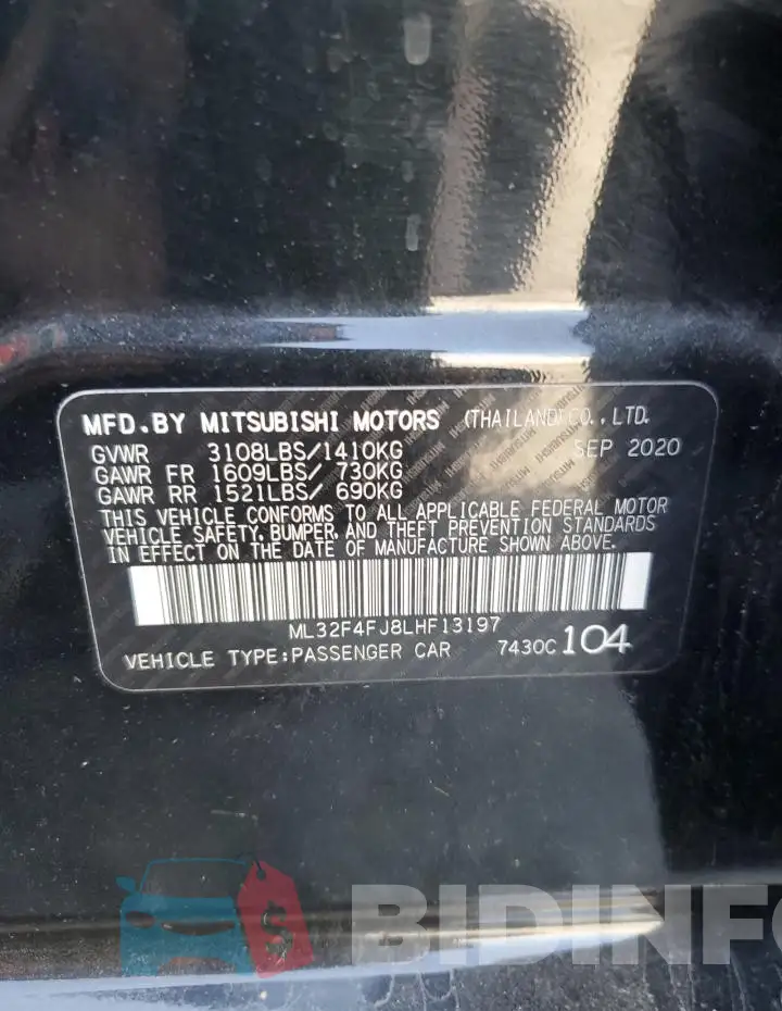 ML32F4FJ8LHF13197 Photo# 12