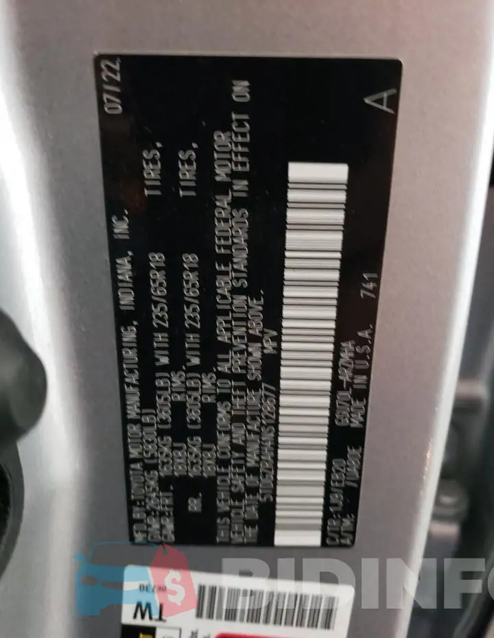 5TDGZRAH4NS128677 Photo# 13