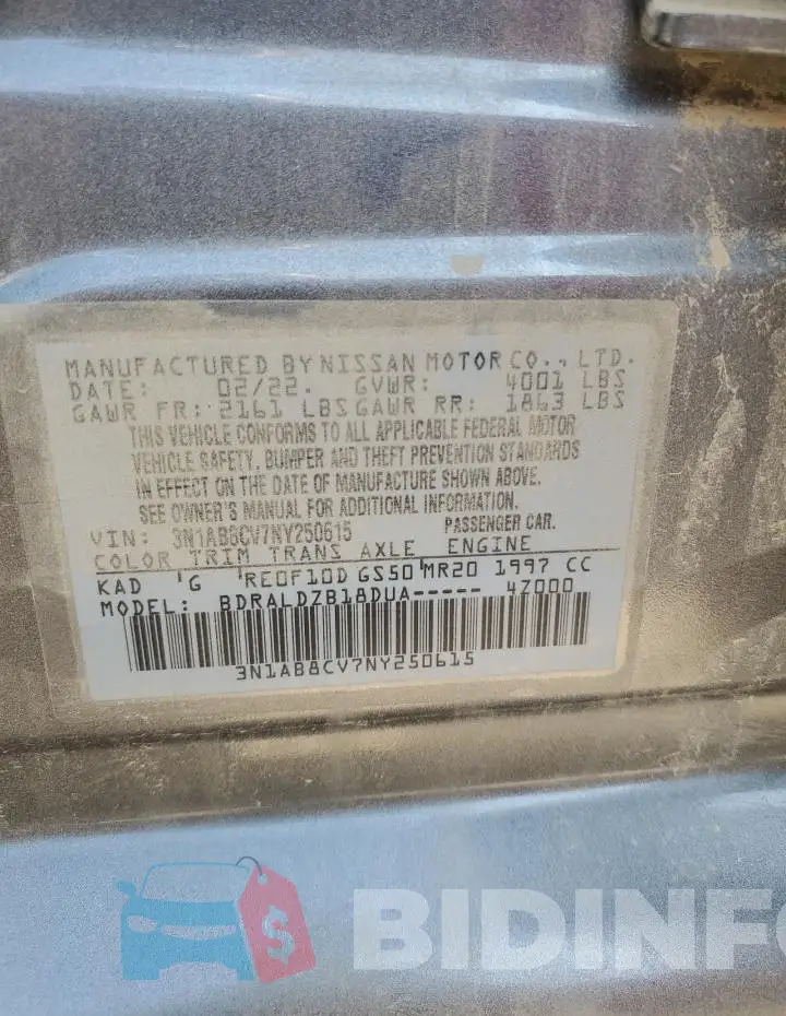 3N1AB8CV7NY250615 Photo# 12