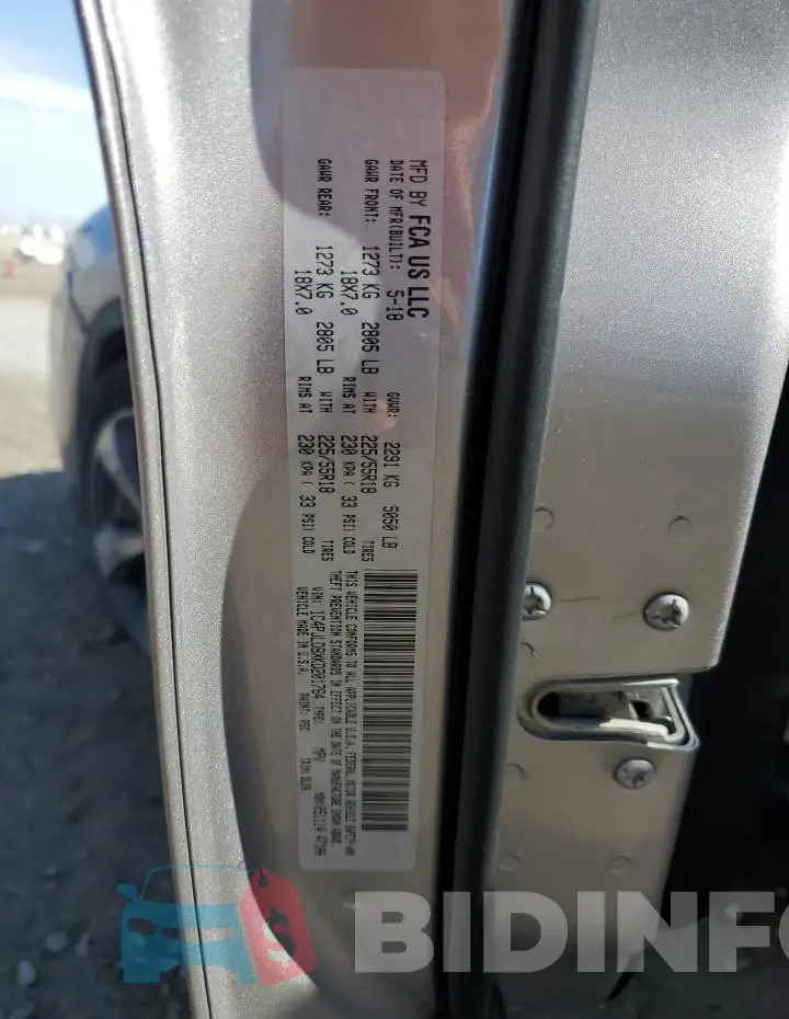 1C4PJLDBXKD201764 Photo# 13