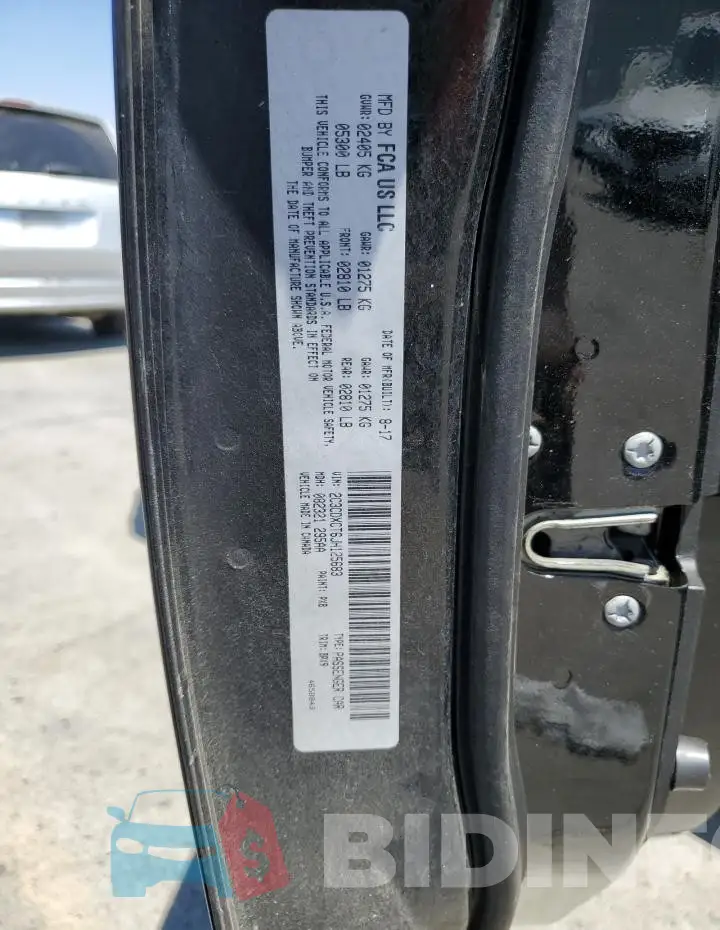 2C3CDXCT6JH125683 Photo# 12