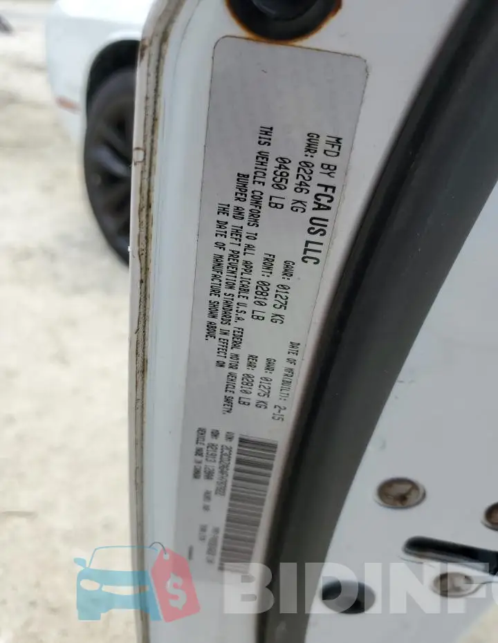 2C3CDZAG4FH787822 Photo# 13