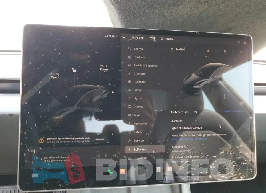 5YJ3E1EAXRF734603 Photo# 9