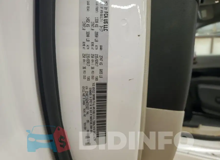 2C4RC1DG2HR721627 Photo# 13