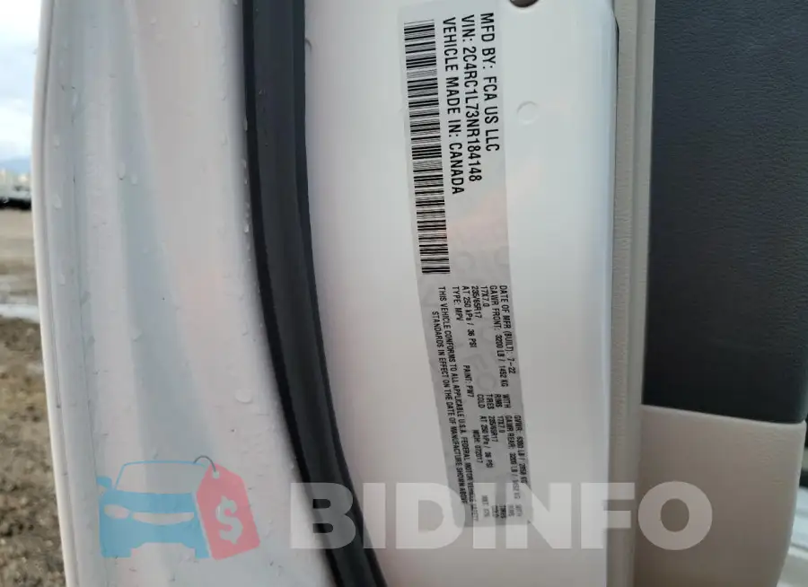 2C4RC1L73NR184148 Photo# 13