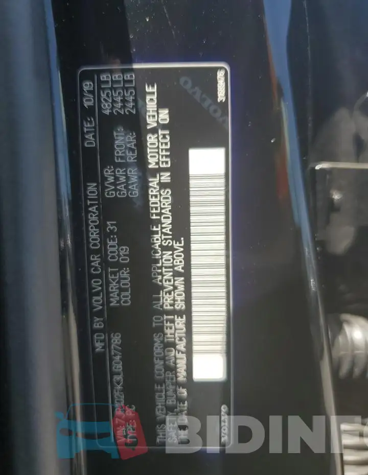 7JR102FK3LG047786 Photo# 12