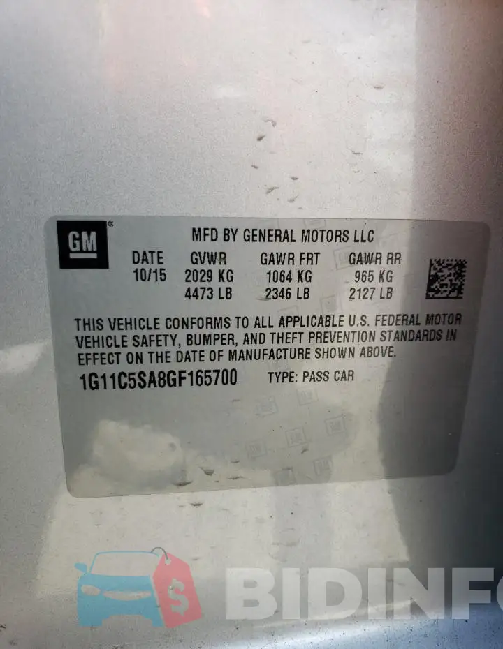 1G11C5SA8GF165700 Photo# 12