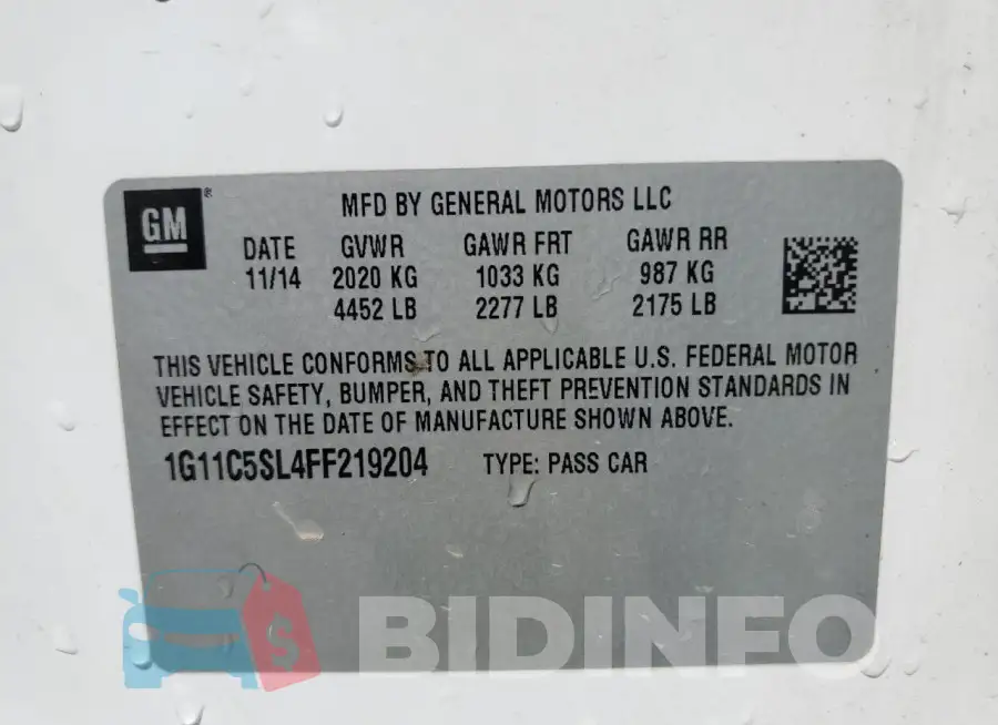 1G11C5SL4FF219204 Photo# 12