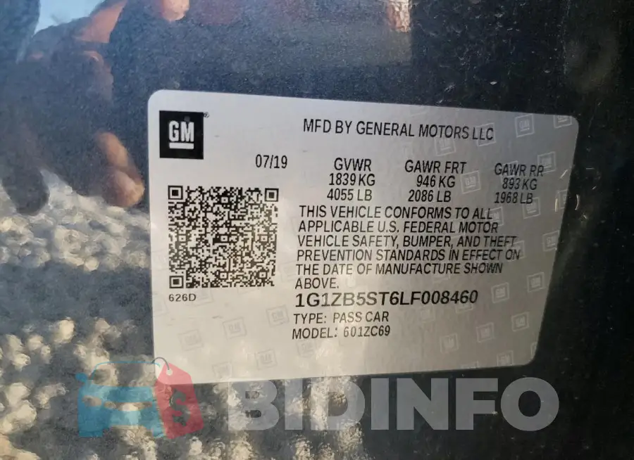1G1ZB5ST6LF008460 Photo# 12