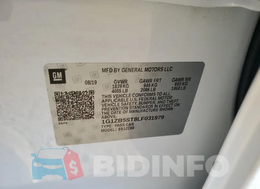 1G1ZB5ST8LF031979 Photo# 12