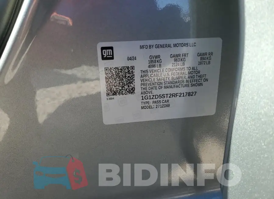 1G1ZD5ST2RF217827 Photo# 12