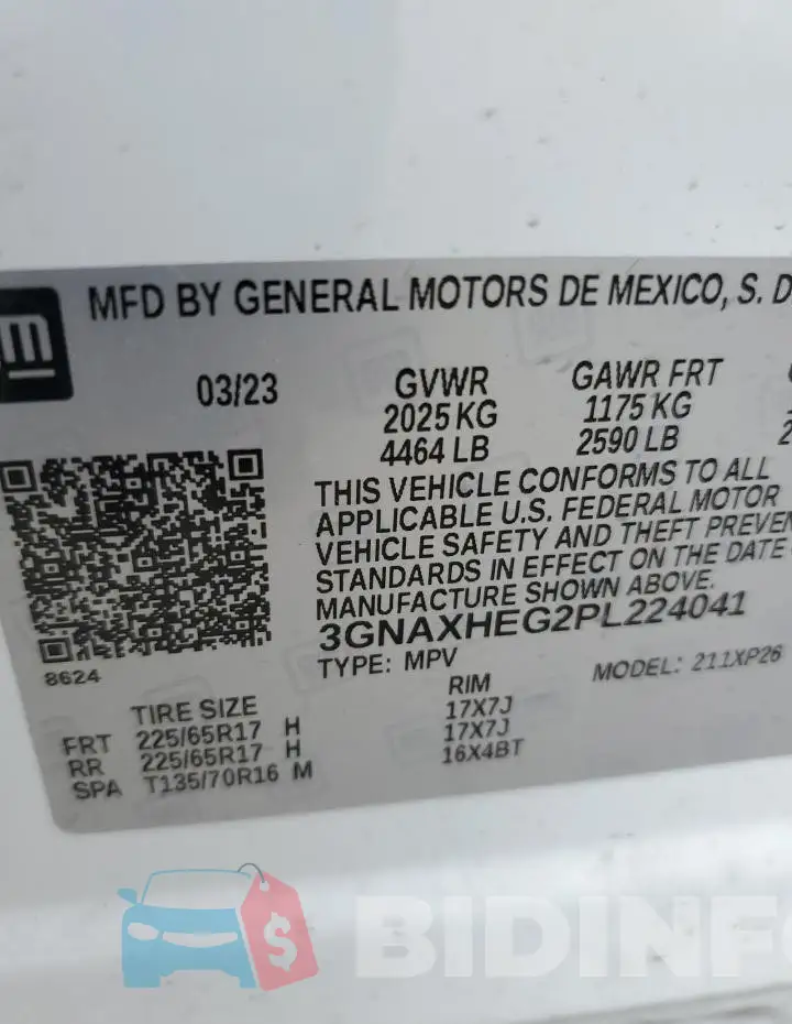 3GNAXHEG2PL224041 Photo# 12