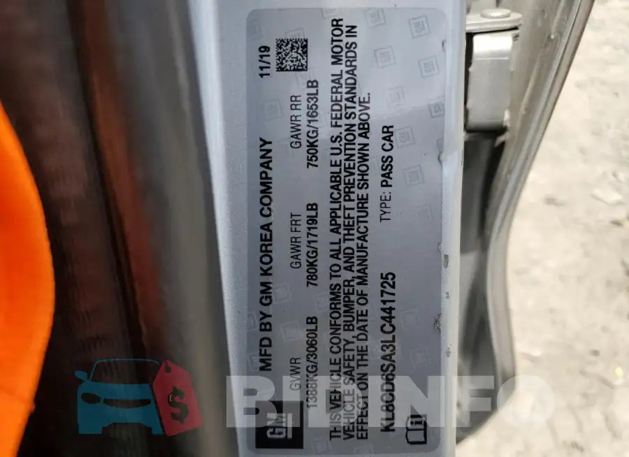 KL8CD6SA3LC441725 Photo# 13