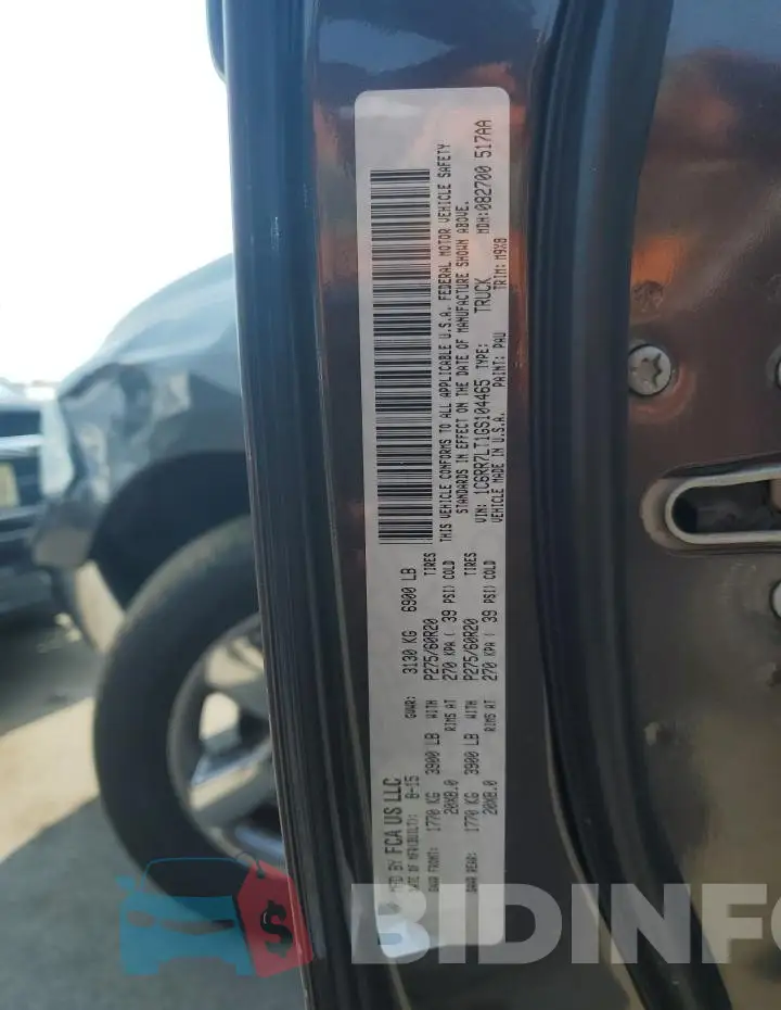 1C6RR7LT1GS104465 Photo# 12