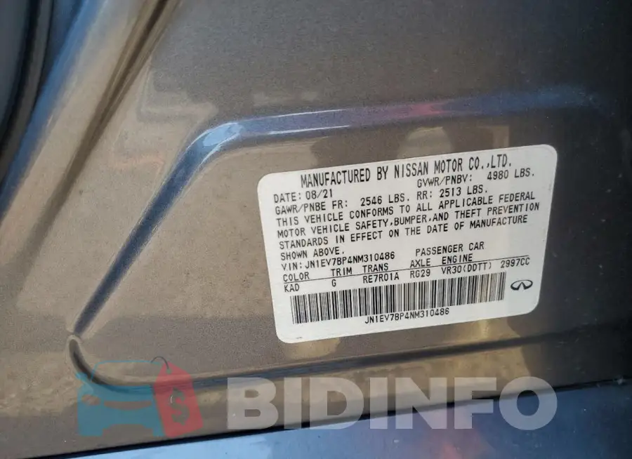 JN1EV7BP4NM310486 Photo# 13