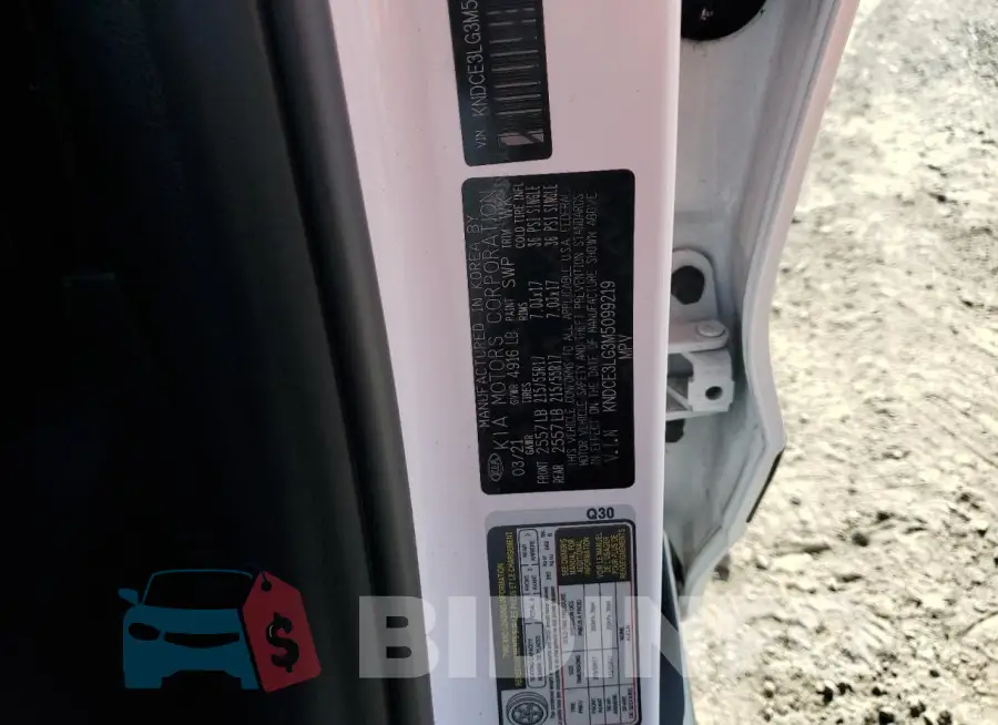 KNDCE3LG3M5099219 Photo# 13