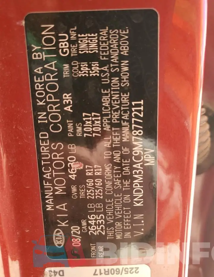KNDPM3AC9M7877211 Photo# 13