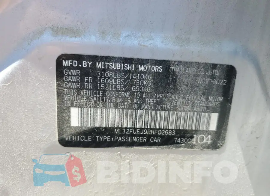 ML32FUFJ9PHF02683 Photo# 13