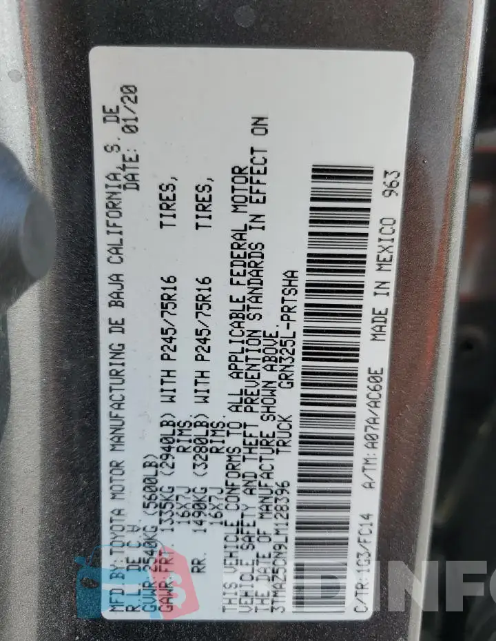 3TMAZ5CN9LM128396 Photo# 12