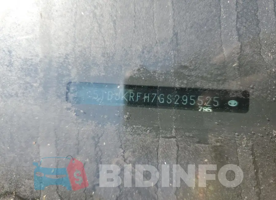 5TDJKRFH7GS295525 Photo# 13