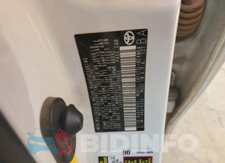 5YFBURHE9HP709853 Photo# 12