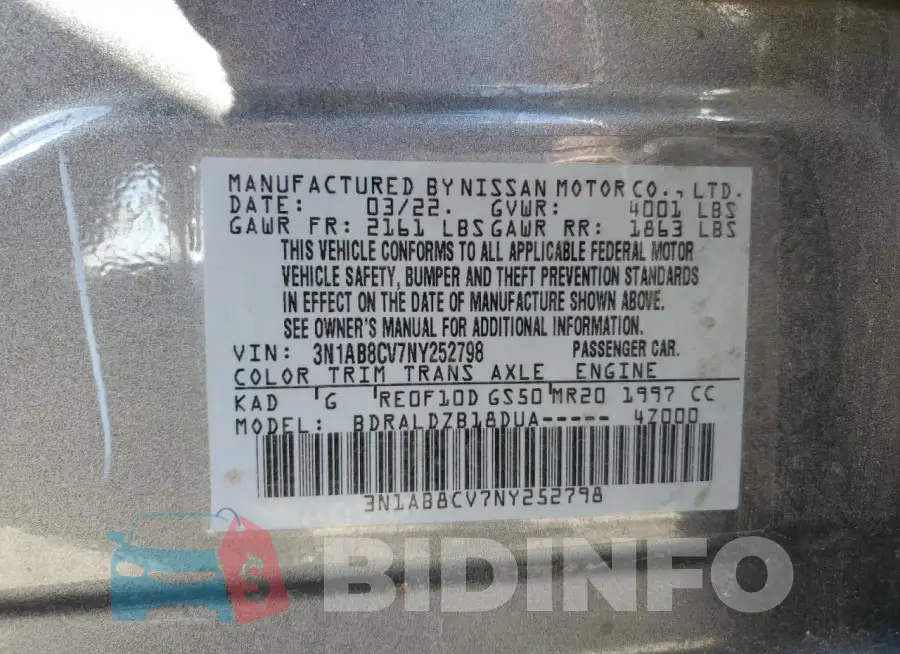 3N1AB8CV7NY252798 Photo# 12