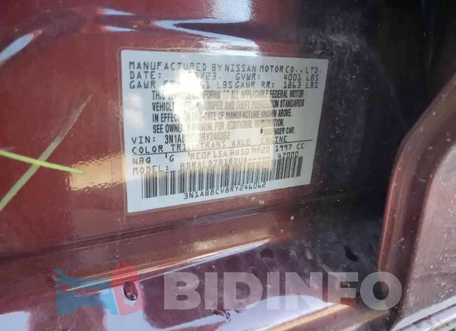 3N1AB8CV8RY246062 Photo# 12