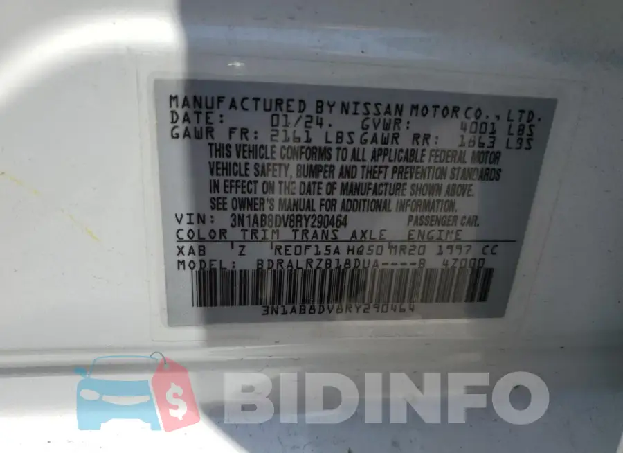 3N1AB8DV8RY290464 Photo# 12