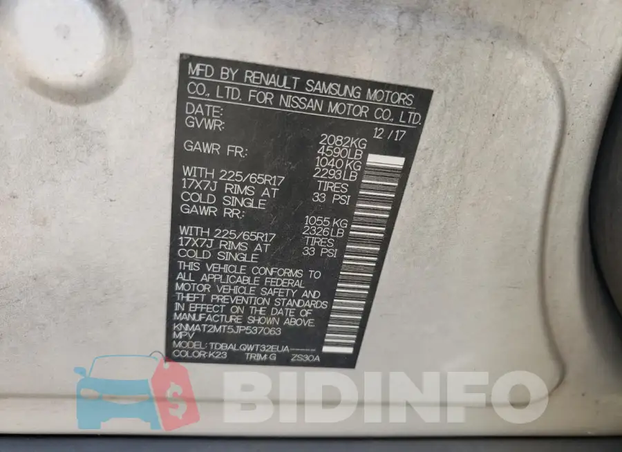 KNMAT2MT5JP537063 Photo# 12