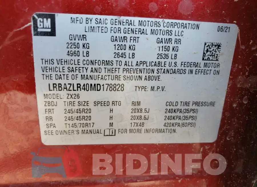 LRBAZLR40MD178828 Photo# 13