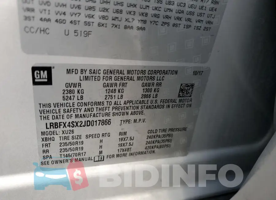LRBFX4SX2JD017866 Photo# 13