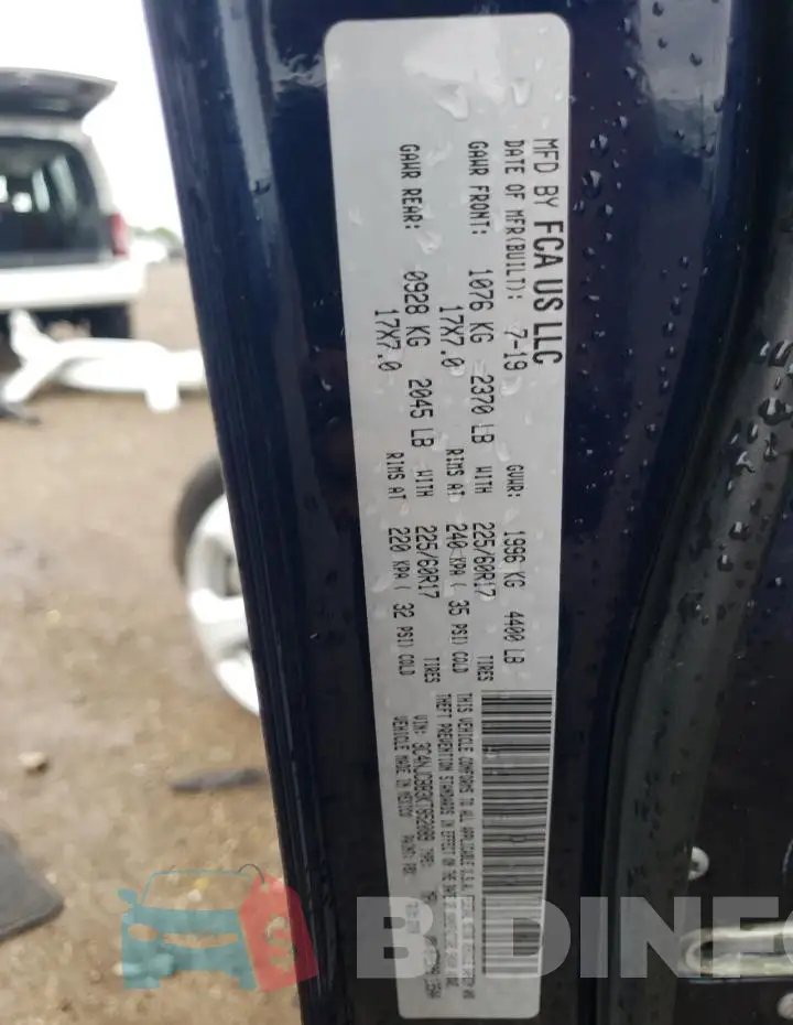 3C4NJCBB3KT852089 Photo# 12