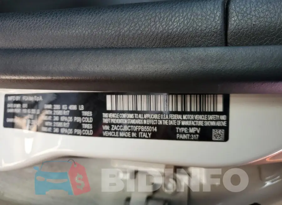 ZACCJBCT0FPB55014 Photo# 14