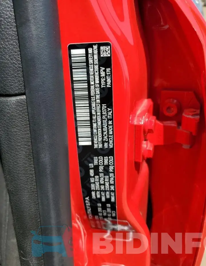 ZACNJBABXLPL83701 Photo# 12