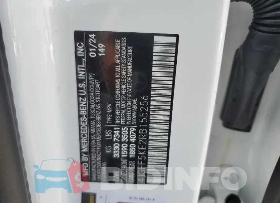 4JGFF5KE2RB155256 Photo# 14