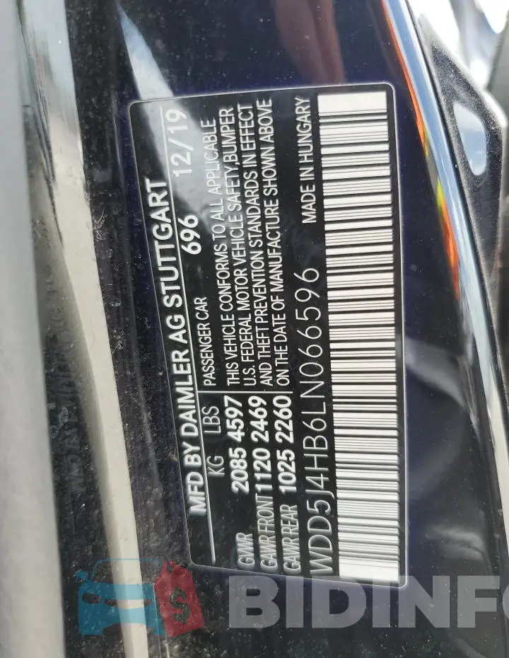 WDD5J4HB6LN066596 Photo# 12