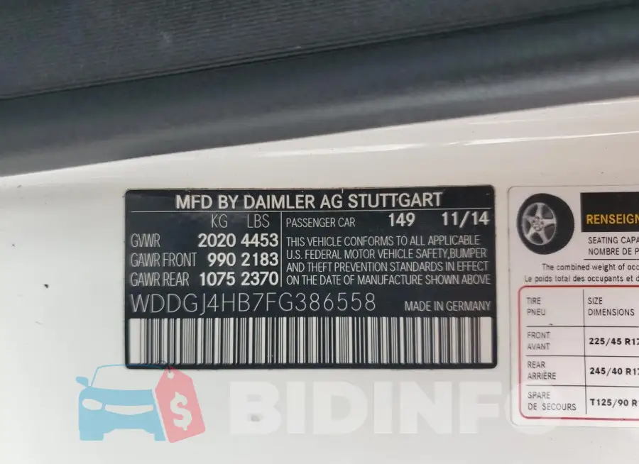 WDDGJ4HB7FG386558 Photo# 12