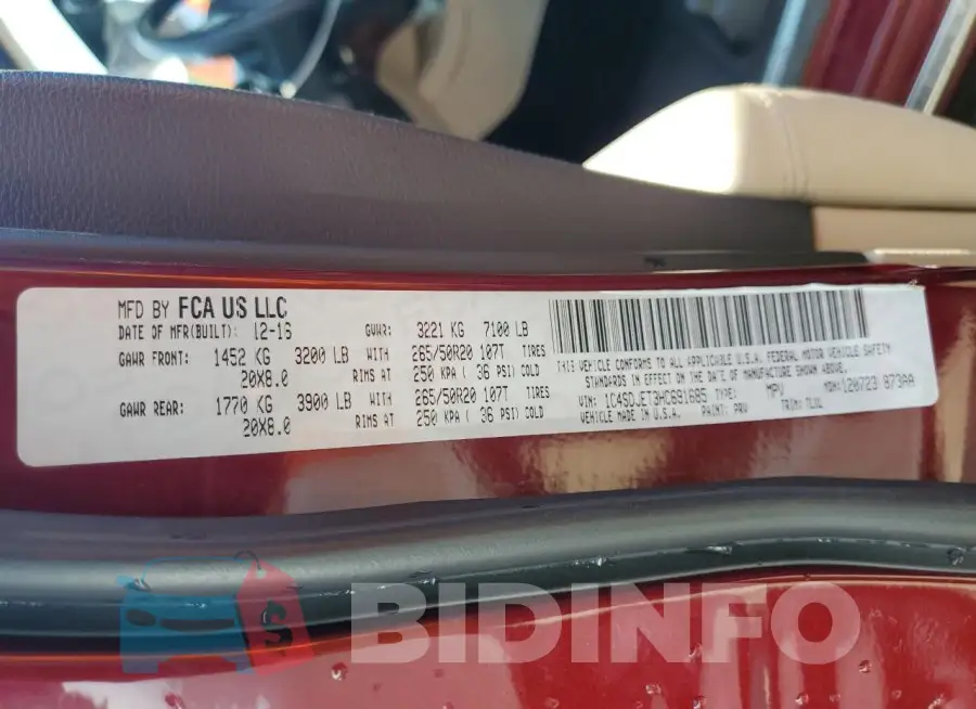 1C4SDJET3HC691685 Photo# 13