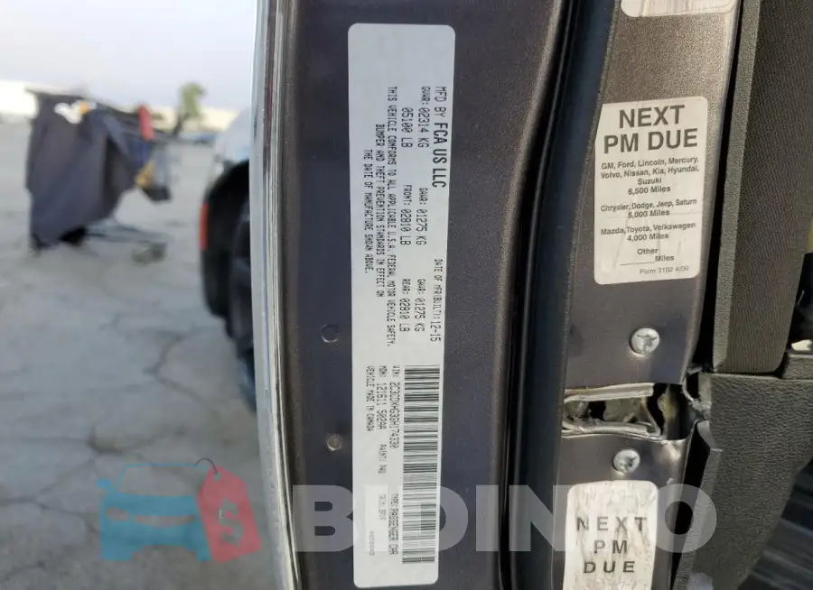 2C3CDXHG3GH174330 Photo# 12