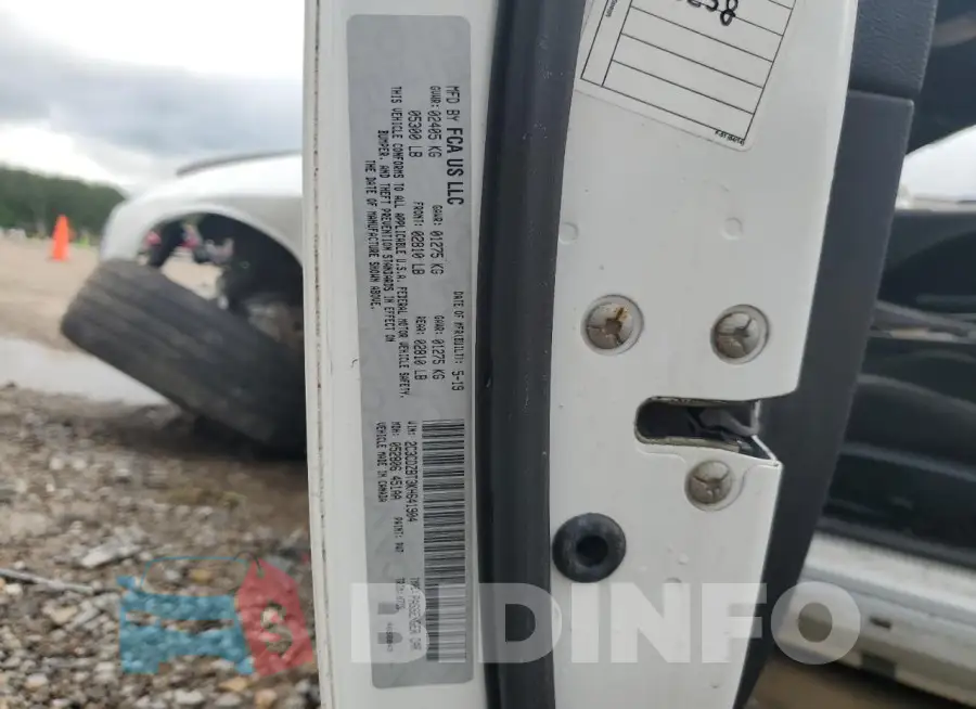 2C3CDZBT3KH641904 Photo# 13