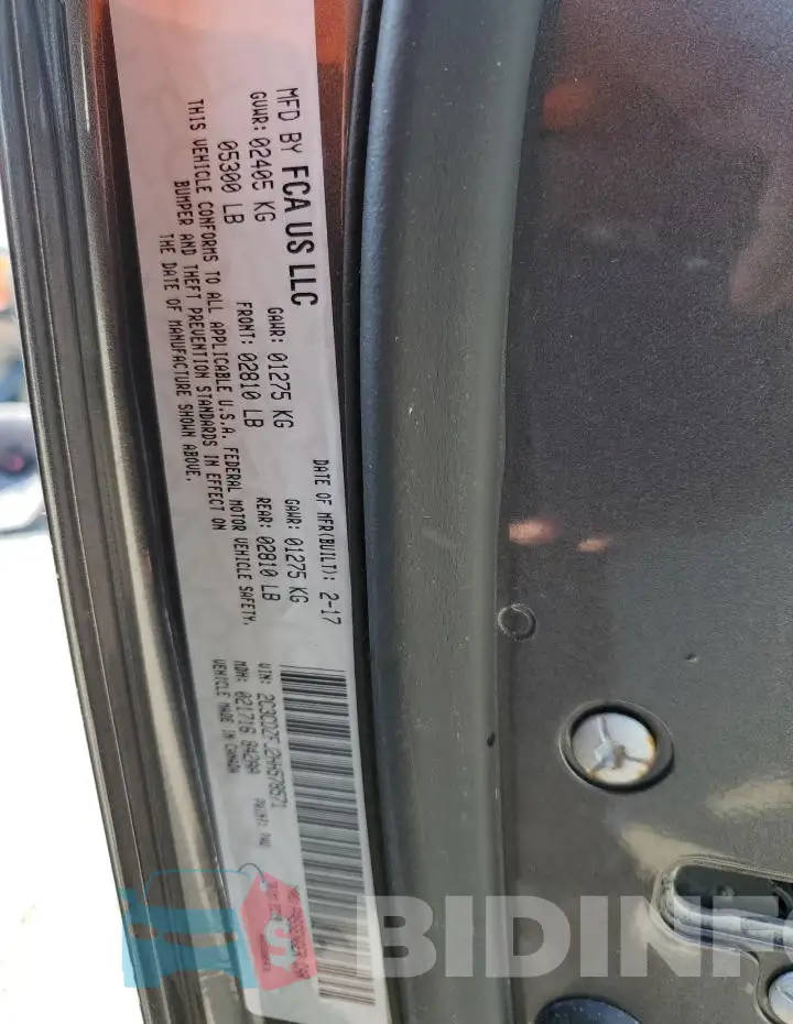 2C3CDZFJ2HH578571 Photo# 13